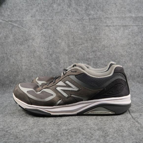New Balance Shoes Mens 13 Athletic Cross Trainer 2E Sneaker Comfort Sport Grey - Picture 4 of 13